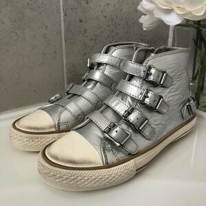 ASH Toddler Girl VAVA Leather Sneaker Size 8